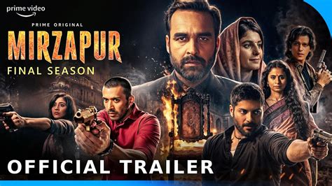 Mirzapur Season 3 Official Trailer Pankaj Tripathi Ali Fazal