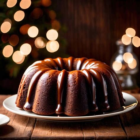 Premium Photo Bundt Cake Traditional Popular Sweet Dessert Cake