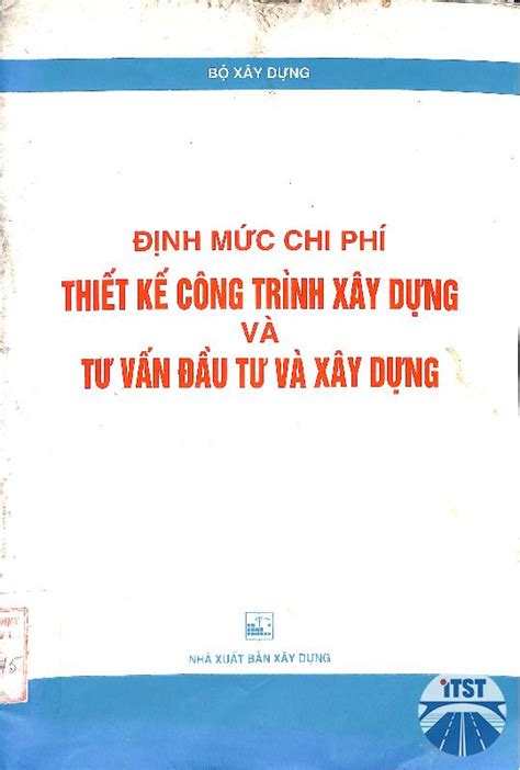 Định Mức Dự Toán Xây Dựng Công Trình Phần Thí Nghiệm Vật Liệu Cấu Kiện Và Kết Cấu Xd QuẢn LÝ