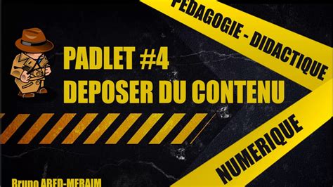 Padlet Tuto 4 Déposer Du Contenu Youtube