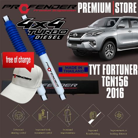 Profender Heavy Duty Shock Absorber Big Bore Mm Toyota Fortuner