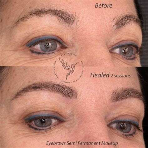 Before And After Pictures Of Semi Permanent Makeup Saubhaya Makeup