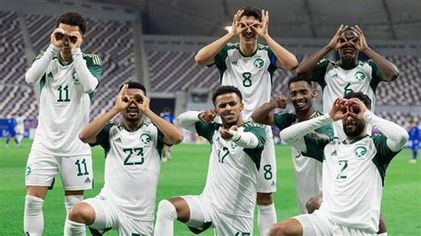 Hasil Piala Asia U23 Thailand Dibantai 5 0 Oleh Arab Saudi Diwarnai