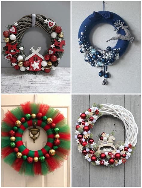 Inspira Es De Enfeites De Porta Para O Natal Ideia De Diy