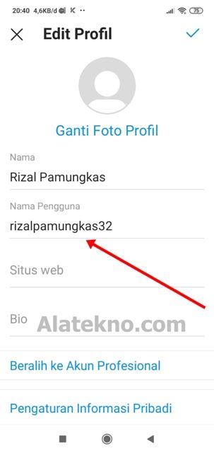 Cara Mengganti Nama Pengguna Di Instagram Yang Tidak Tersedia