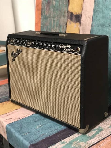 Fender Vibrolux Reverb Watt Vintage Blackface Guitar Combo