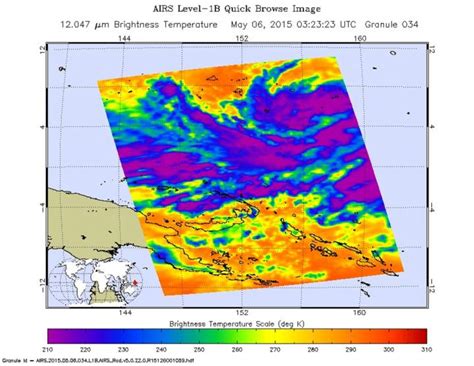 AIRS Image Of 93W IMAGE EurekAlert Science News Releases