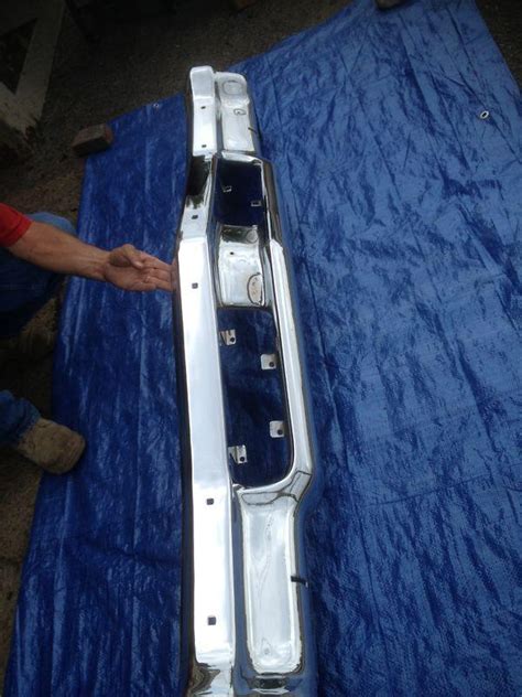 Find 1973 CHEVROLET MONTE CARLO FRONT BUMPER PLATED BRIGHT CHROME