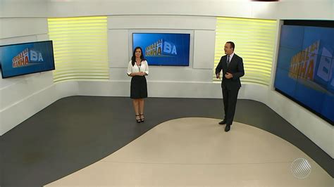 Trechos do Jornal da Manhã BA da TV Bahia novo cenário 22 05