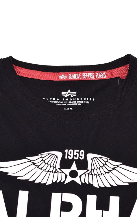 Футболка ALPHA INDUSTRIES REBEL T black, купить в Интернет-магазине ...