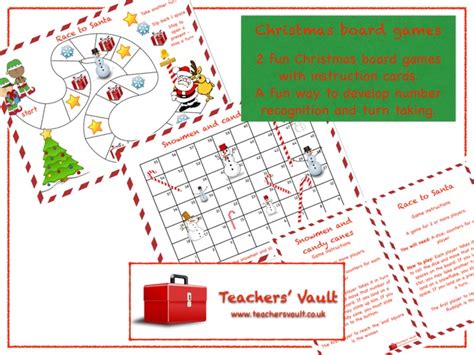 Christmas board games | Teaching Resources