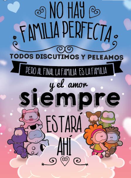 Imágenes con frases bonitas de la familia Frases de amor