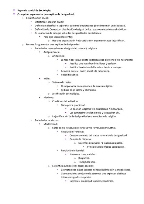 Resumen del segundo parcial de sociología CBC Segundo parcial de