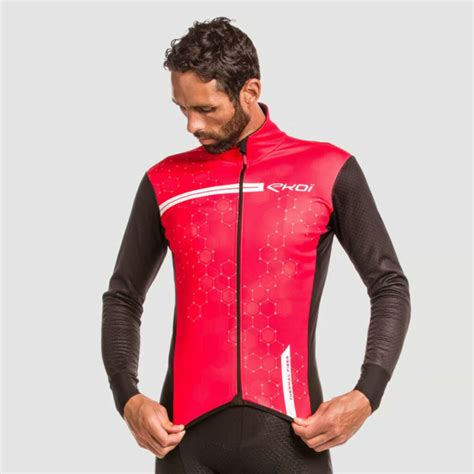 Veste Thermique Ekoi Atom W Rouge Canadian Cycling Magazine