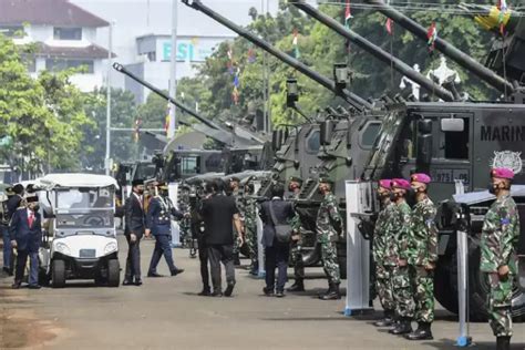 Pamerkan Alutsista Puncak Peringatan HUT Ke 78 TNI 5 Oktober Digelar