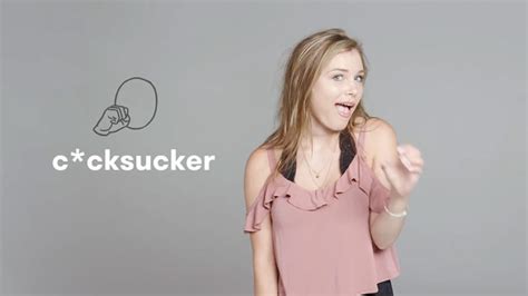 Deaf People Teach Us How To Swear In Sign Language