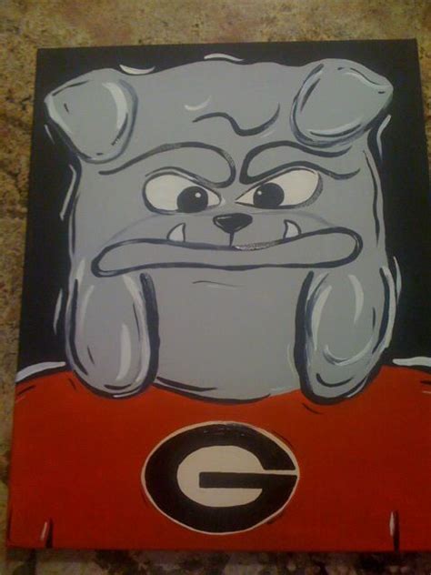 Custom Georgia Bulldog face | Georgia dawgs, Georgia bulldogs, Dawgs