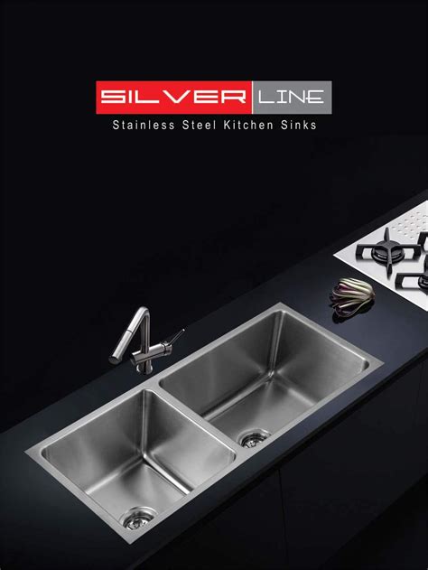 Buy Silverline Stainless Steel Double Bowl Sink Online At Low Price In