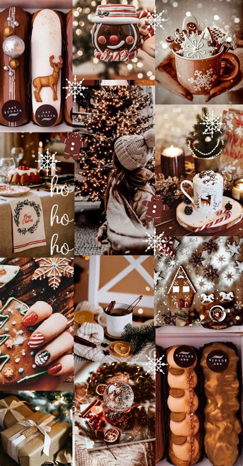 🔥 [40+] Christmas Aesthetic Collage Wallpapers | WallpaperSafari