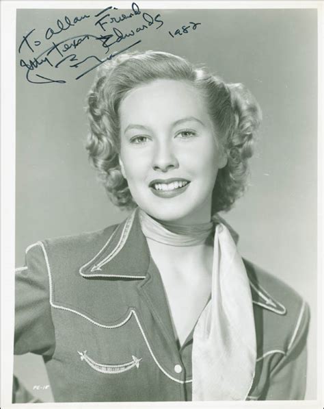 Penny Edwards Autographed Inscribed Photograph Historyforsale