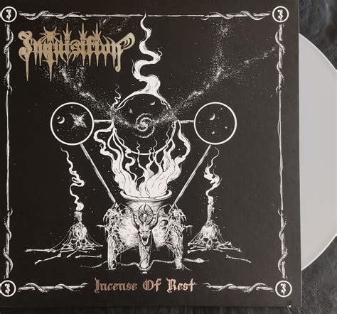 Inquisition Incense Of Rest” Lp Gris Sylphorium Rec Sylphorium Records