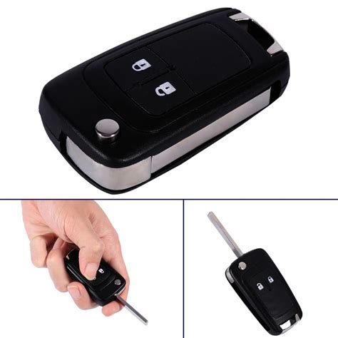 Car Styling Flip Folding Remote Buttons Car Key Fob Shell Case For