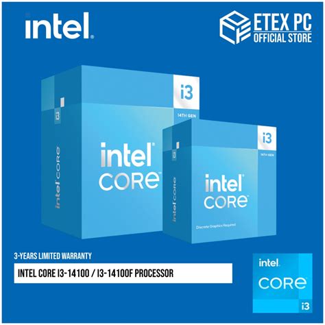 Intel CORE I3-14100 / I3-14100F Processor 12M Cache, Up To 4.70 GHz ...