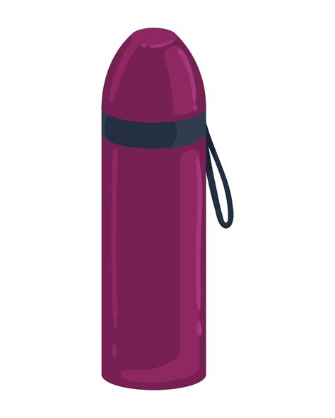 purple coffee thermos 10426654 Vector Art at Vecteezy