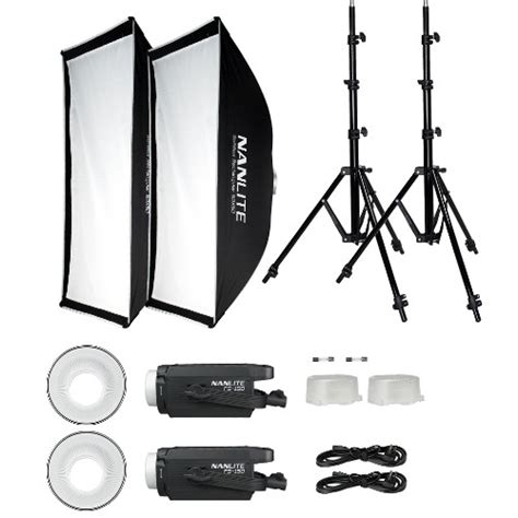 Nanlite Fs Led Spotlight Dual Kit Foto Kino Linders