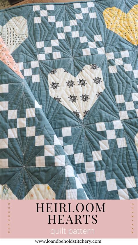 Heirloom Hearts Quilt Using The Shine On Collection Quilts Heart