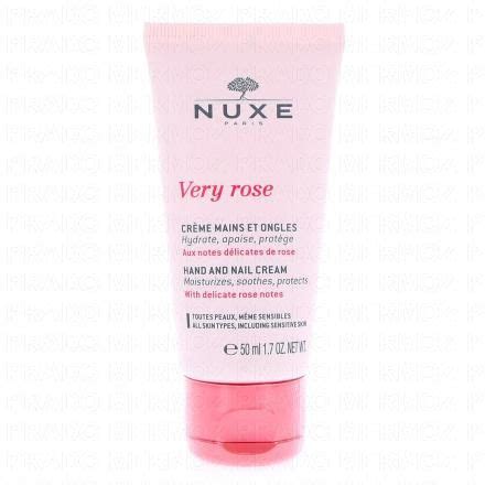 NUXE Very Rose Crème mains et ongles 50ml Parapharmacie Prado Mermoz