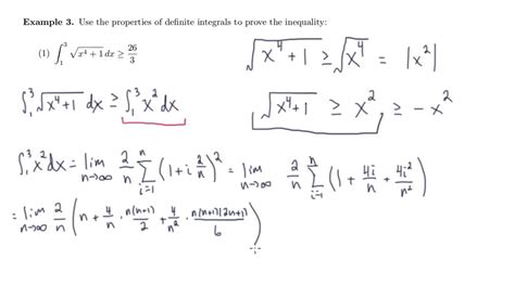 Definite Integrals Example 1 Numerade