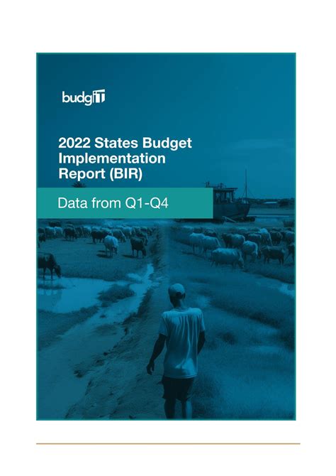 2022 States Budget Implementation Report The Budgit Foundation