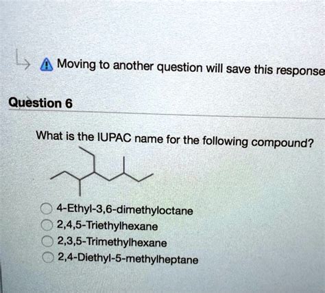 SOLVED Moving To Another Question Will Save This Response Question 6