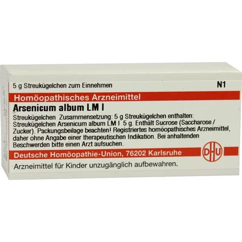 Lm Arsenicum Album I Globuli G Online Kaufen