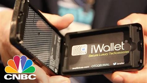 Iwallet The Secure Smart Wallet Ces 2015 Cnbc Youtube