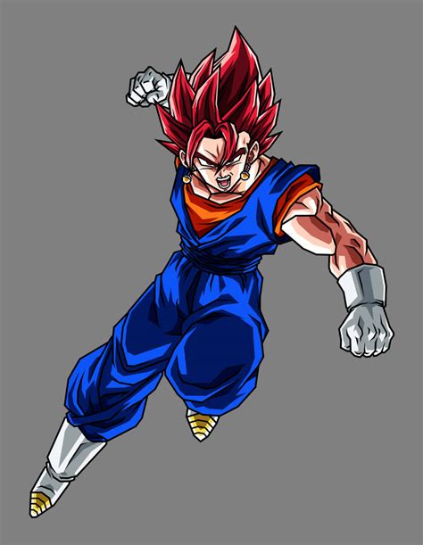 Vegetto Super Saiyan God By Hsvhrt On Deviantart