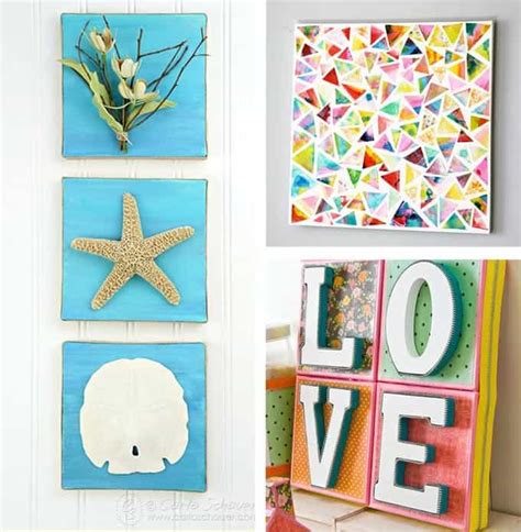 DIY Canvas Wall Art Ideas: 35+ canvas tutorials