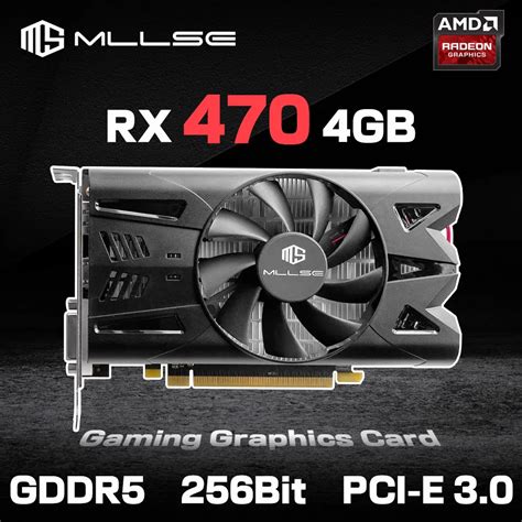 Mllse Amd Radeon Graphics Cards Rx Gb Placa De Video Gpu Bit