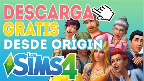 COMO DESCARGAR LOS SIMS 4 EN ORIGIN GRATIS 100 ORIGINAL GRATIS YouTube