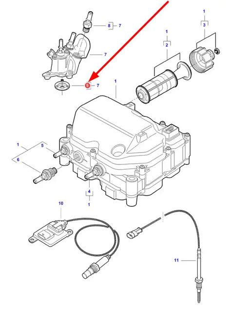 V837079435 Uszczelka Wtryskiwacza AdBlue Massey Ferguson Sklep