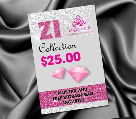 Paparazzi Kit Custom Zi Collection Card 2 Gitter Paparazzi Marketing