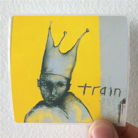 Train Train Album Cover Sticker