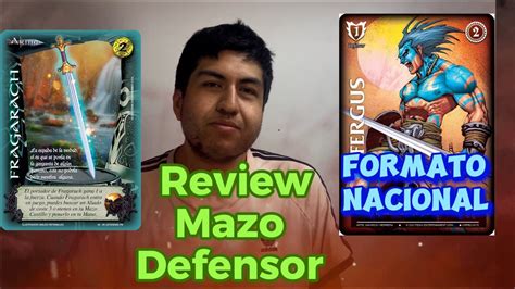 Mitos Y Leyendas Primer Bloque Review Mazo Defensor Racial Edici N