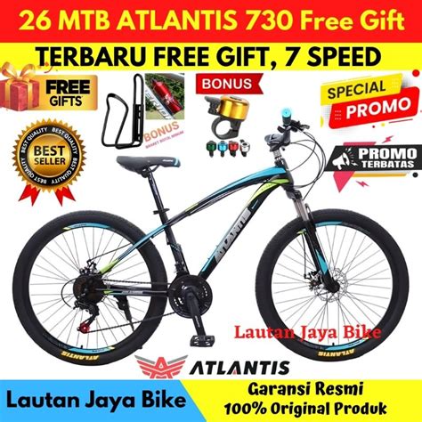 Jual Sepeda Gunung Mtb Atlantis Rem Cakram Sepeda Gunung