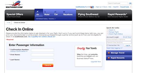 Travel Tips: Checkin and Boarding on Southwest Air... - The Southwest ...