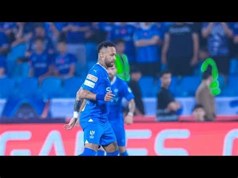 Gran Debut Neymar Jr Al Hilal Hace Asistencia Provoca Penal