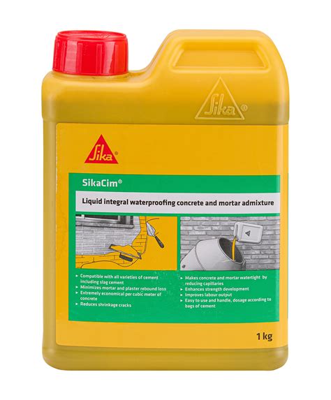 Buy Sika Sikacim Liquid Waterproofing Concrete And Mortar Admixture