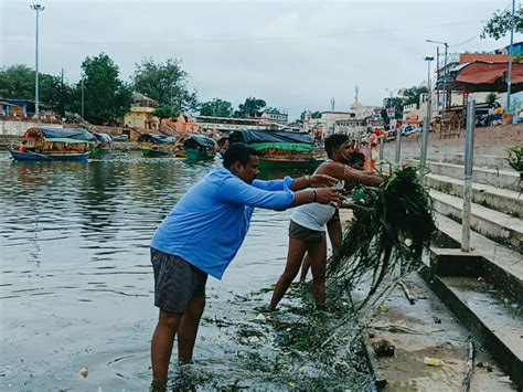 Garbage Removed From Mandakini Said Throwing Plastic And Dirt Is