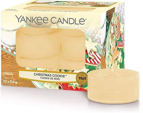 Amazon De Yankee Candle Duft Teelichter Christmas Cookie St Ck